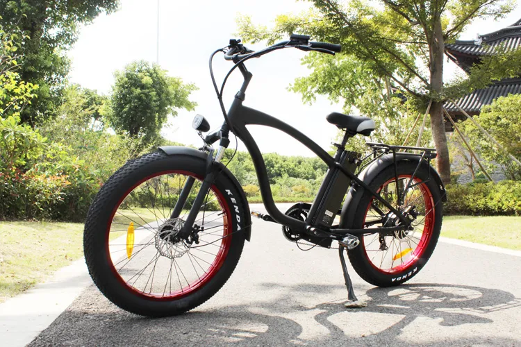 New Style 48V 500W Electric Bicycle 26 Inch Fat Tire Ebike