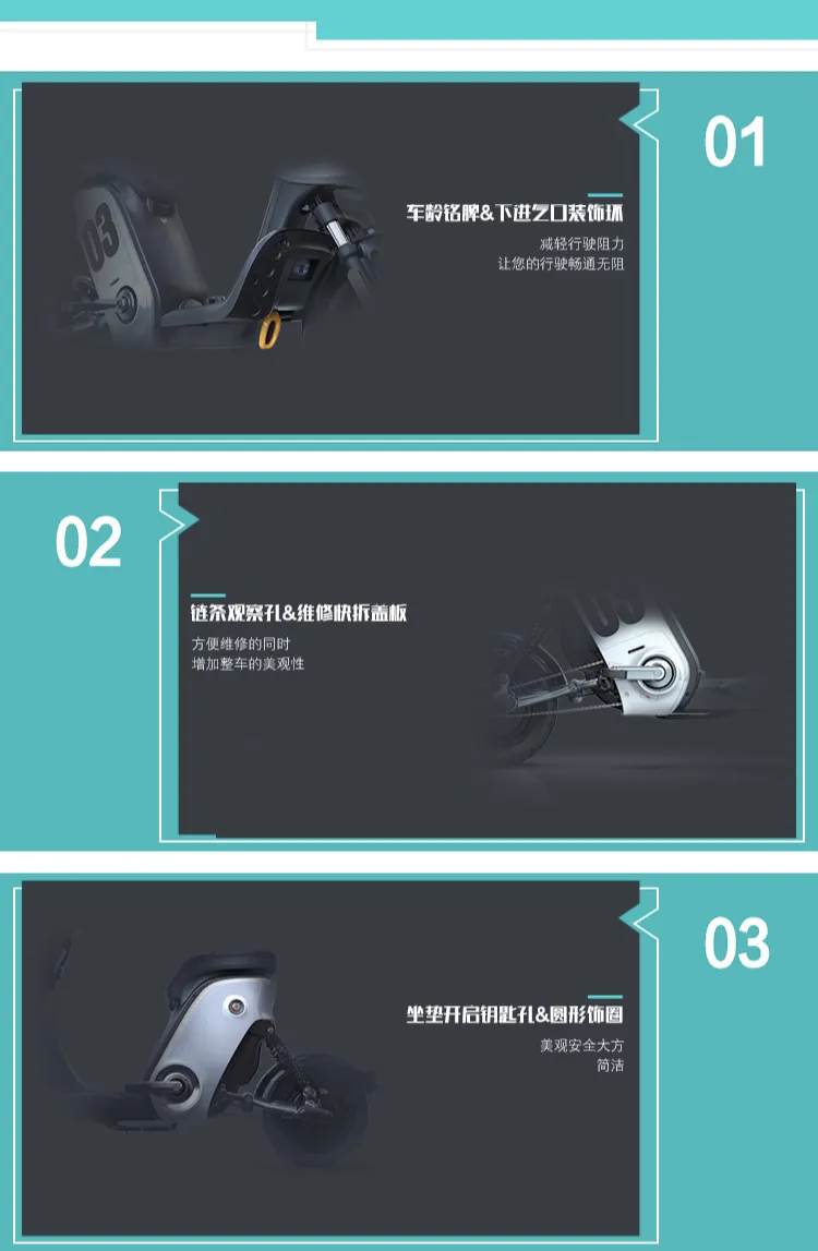 Niu Aima Big Bull Bezior X1500 12.8ah 48V 1500W Folding Old Car 16” Wheel with Pedals Gas Scooters Scooter Moped Ebike Mopeds 49cc 50cc Electric