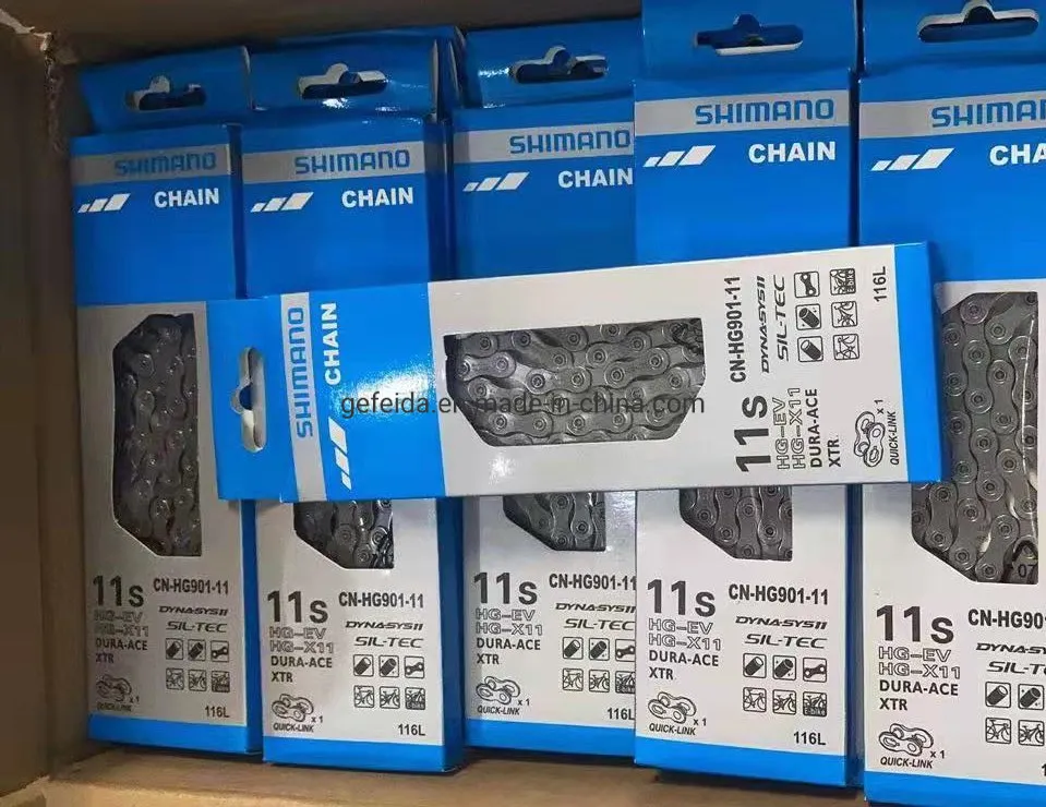 Shimano Dura-Ace Xtr Hg901 Hg900 Chain 11-Speed Mountain Bike Bicycle Chain Dura Ace Cn-Hg901 MTB Road Bike