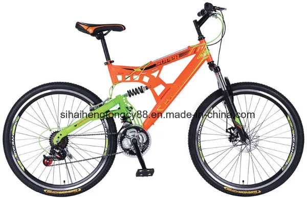 Su26dbx629 26inch Full Suspension Steel Mountain Bike