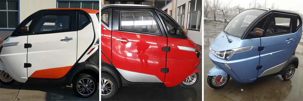 Three Wheel 2 Door L6e Approved Electric Step Vehicle