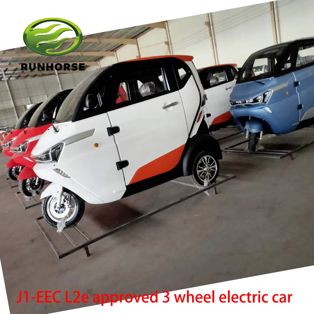 Three Wheel 2 Door L6e Approved Electric Step Vehicle