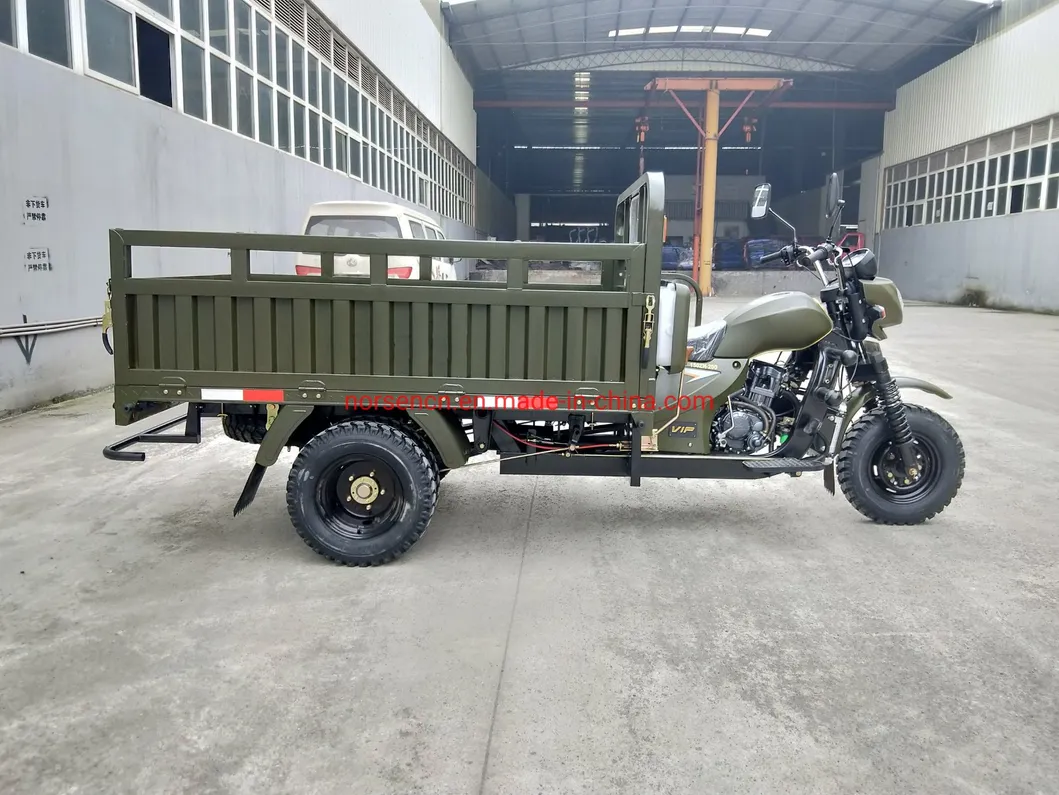 Three Wheel Gasoline Motor/Motorcycle Tricycle with Cargo Box Senegal 200cc 29