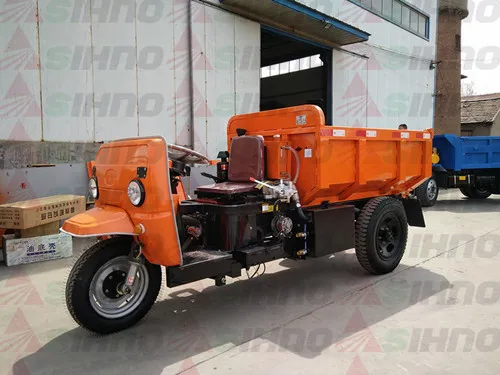 Transportation Carry for 3tons Three Wheeler Mining Dumper with Cabin