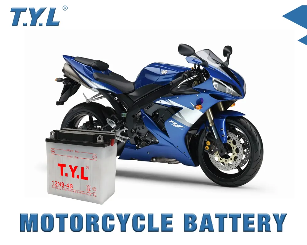 Tyl 12n7b-3A 12V7ah White Color Water Motorcycle Battery