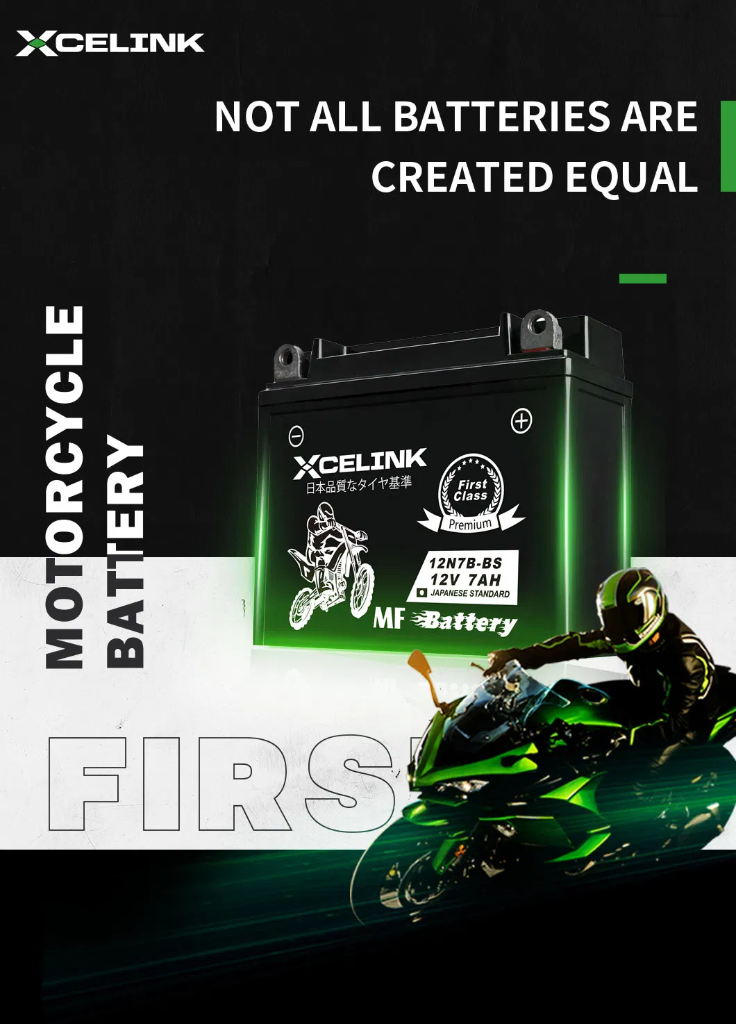 Xcelink 12V7ah High Cranking Performance Gel Battery /AGM Battery /12V Battery