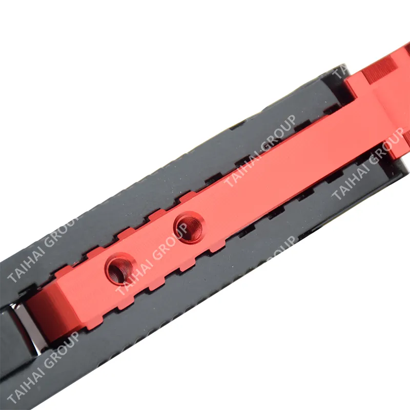 Yamamoto Motorcycle Accessories Universal Motorcycle Red Side Stand Kickstand Thicken Aluminum CNC Adjustable Support Frame Leg for YAMAHA Nmax 155 Honda Suzuki