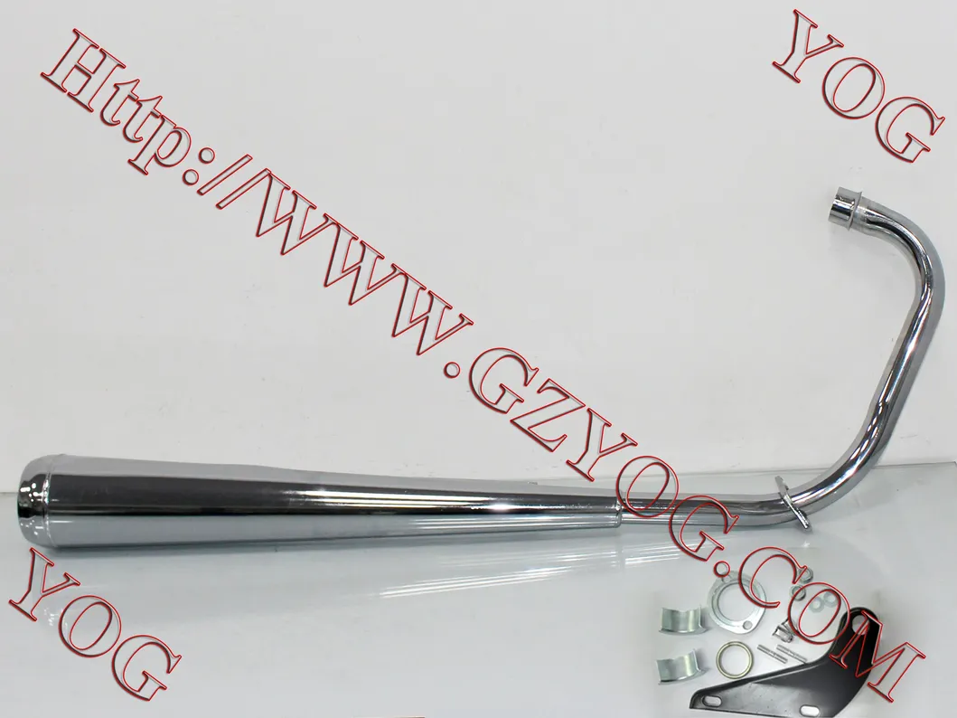 Yog Motorcycle Parts Exhaust Pipe Muffler Escape Mufla Mofle C110